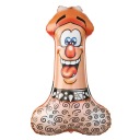 Balónikový penis s fóliou na sliepky 90 cm veľký