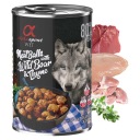 ALPHA SPIRIT Mokré krmivo pre psov Kančie fašírky 400g