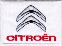 Termolepiaca vyšívaná nášivka CITROEN WHITE