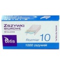 Oceľové kancelárske sponky Veľkosť 10 1000 sponiek