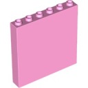 LEGO 59349 NÁSTENNÝ PANEL 1x6x5 svetloružová NOVINKA (6g