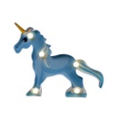 Modrá LED lampa Unicorn VIANOČNÝ darček
