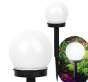 LED záhradné solárne guľové svietidlo, 34 cm