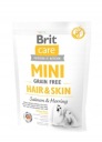 BRIT CARE MINI GRAIN FREE GRAIN HAIR Skin 400g