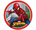 Papierové taniere Spiderman 23 cm 8 ks.