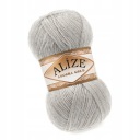 Alize Angora Gold 652 svetlošedá