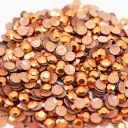 Kovové termo kamienky Oranžové 4mm 1000