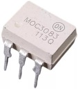 Optotiac MOC3063 Optický triak DIP-6 600V Originál ONSEMI