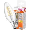 LED SVIEČKOVÁ žiarovka E14 6W 2700K Filament OSRAM