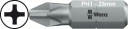 WERA 851/1 s bitovým hrotom Philips PH1 25mm 1 ks