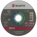 KOVOVÉ REZNÉ KOTOUČE 125x1 OCEL/INOX WURTH