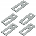 PV UPEVŇOVACÍ ADAPTÉR PRE DVOJZÁVITÚ SKRUTKU M10 INOX x5
