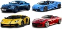 NÁLEPKY NA BIELE FÓLIU NA NÁSTENNÝ NÁBYTOK AUTOMOBILOV LUXUSNÉ AUTÁ