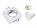 HALOGÉNOVÉ SKLENENÉ SVIETIDLÁ + LED 10W + GU10 SET