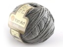 Jeans Yarn Umelecká priadza, šedá farba 46