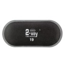 Záplata záplata oválna trubica 2-cestná T-19BK 150x70mm TECH