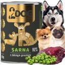 SARNA vlhké krmivo pre psov s hráškom 400g MONOPROTEIN HYPOALERGENIC
