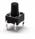 TLAČIDLO MIKROPÍNAČ 6x6x13mm 10ks.