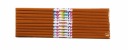 HAPPY FARBA REBROVANÝ KREP 50X200CM ČERVENÁ