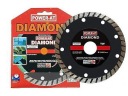 Diamantový TURBO kotúč na rezanie betónových kociek 125 x 22