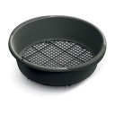 Okrúhle sito na preosievanie kompostovej pôdy, 37 cm, 10 mm, čierne, poľské