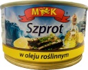 ŠPOT V RASTLINNOM OLEJU 330 G MK