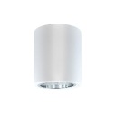 Prisadené okrúhle svietidlo E27, pevné, BIELY JUPITER 10 98x115mm IP20 Goldlux