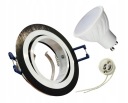 HALOGÉNOVÉ SVETLO HLINÍK + LED GU10 2W SET