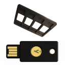 Puzdro Yubikey na 4 kusy ochranného krytu kľúča Yubikey 5 NFC, sivý