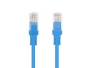 Patchcord U/UTP 6 Lanberg RJ45 0,5 m modrý