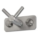 INOX VEŠIAK NA STENU, PEVNÝ, UNIVERZÁLNY, PEKNÝ, MODERNÝ DIZAJN