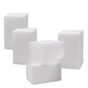 KOŽENÁ špongia veľká 9 cm x 6 cm x 4,5 cm - balenie 5 ks