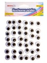 Pohyblivé samolepiace oká 16 mm bal. 40 kusov RO 10