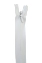 Vnútorný tkaný zips C3 60 cm Biely