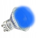 GU10 žiarovka 8 LED SMD 2835 modrá 1W Varšava