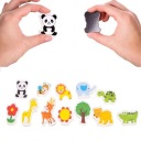 MAGNETY NA CHLADNIČKU 12 KS ZVIERATÁ PRÍRODA