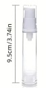 Naplniteľná fľaštička s pumpičkou na podkladovú bázu, 10 ml