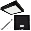 Svietidlo Stropné LED svietidlo štvorcové 22x22cm 18W 4000K Neutrálne svetlo