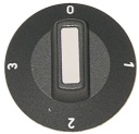 PALUX 4-polohový spínací gombík pr. 50 mm