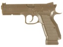 PISTOL NA VELCRO PATCH CZ 75 SP-01 COYOTE