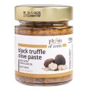 Grécka pasta so zelenými olivami, čiernou hľuzovkou a extra panenským olivovým olejom