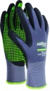 Nylonové rukavice Nitrile Flex Dots R:9 STALCO Perfect S-76319