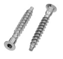 Nábytkové skrutky do dreva 6,4mm x 50mm KONFIRMATY 6,4x50 100 kusov
