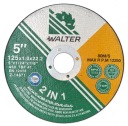 INOX rezací kotúč na kov 125x1,0 mm WALTER