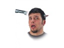 Nôž do hlavy na Halloween 1 ks