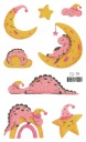 Umývateľné tetovanie pre deti GLITTER DINOSAURS EG114