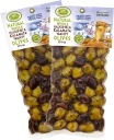 KORVEL Olivy (Kalamata-Halkidiki s oreganom), sada dvoch balení, 500g