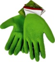 Záhradné rukavice, veľkosť 6, polyester potiahnutý LATEX FOAM Garden STALCO