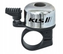 KELLYS BANG BICYCLE BELL 10 strieborná SILVER ALU