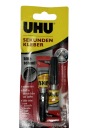 UHU 2 x 2g rýchloschnúce sekundové lepidlo SUPER GLUE tekutý Kyanoakrylát